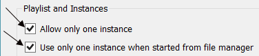 Limiting VLC to a single instance Disabling Multiple Instances of VLC