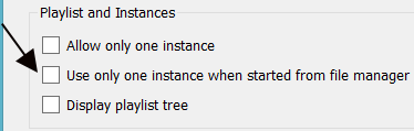 Single Instance when Opened from File Manager