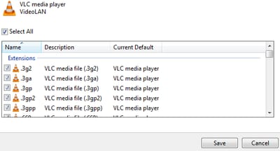 vlc-associations