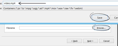 Destination File to Save Destination File