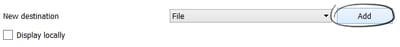 VLC New File Streaming Destination New File Destination