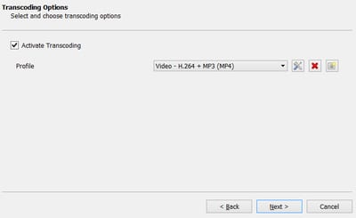 Stream Output Video Profile Video Profile