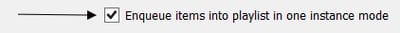 Enqueue opened files Enqueue new files from file manager