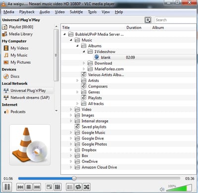 VLC UPnP and DLNA Accessing Media from UPnP or DLNA using VLC