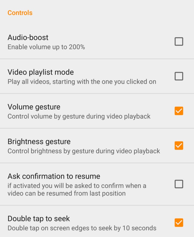Turn off Gestures Turn off Gestures