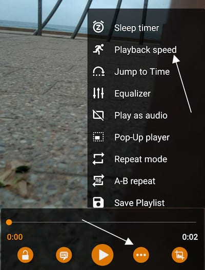 Playback Speed in VLC