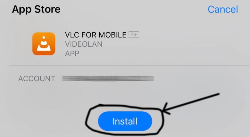Press the Install Button Click on Install